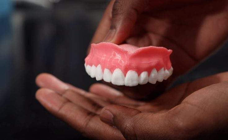 3D-printed dentures release medicine to prevent infections