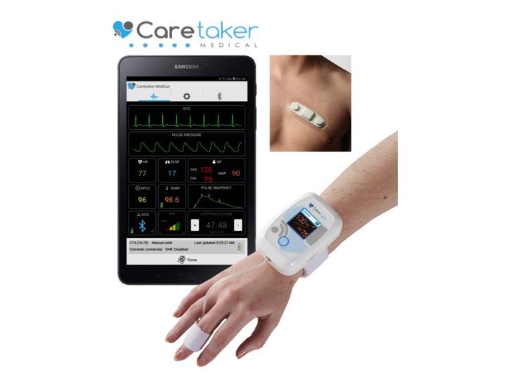 Caretaker Medicals adds VivaLNK's ECG patch for patient monitoring