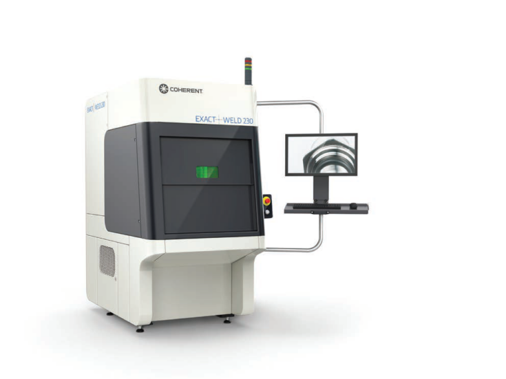 Flexible and turnkey laser welding machines for endoscopes and medical devices