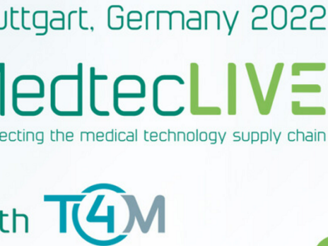 MedtecLive with T4M: Join Europe’s leading medical technology event