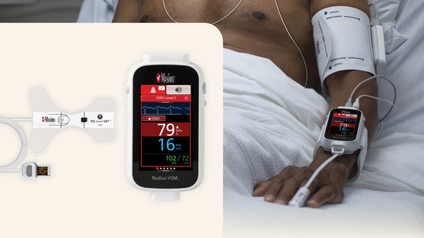 Masimo secures FDA approval for OIRD detection on wearable patient monitor