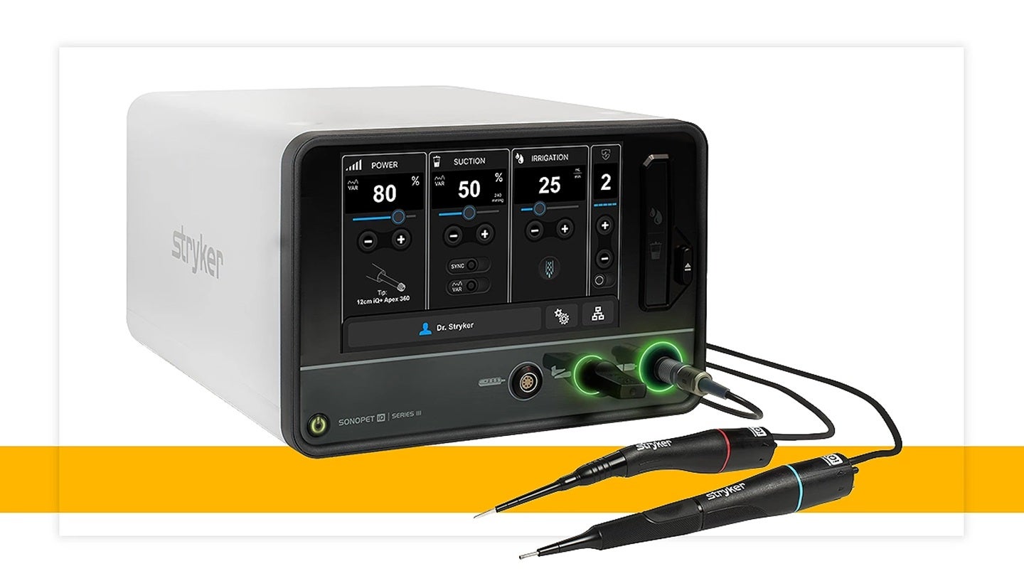 FDA approves Stryker’s Sonopet 3 surgical platform